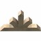 Ekena Millwork Richland Rough Sawn Timber Gable Bracket, Douglas Fir, 48"W x 28"H x 6"D x 6"F, 14/12 Pitch GBW048X28X0606RIC00RDF - alternate 4